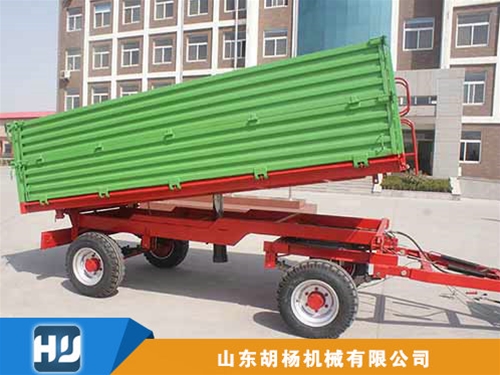 8T single axle trailer