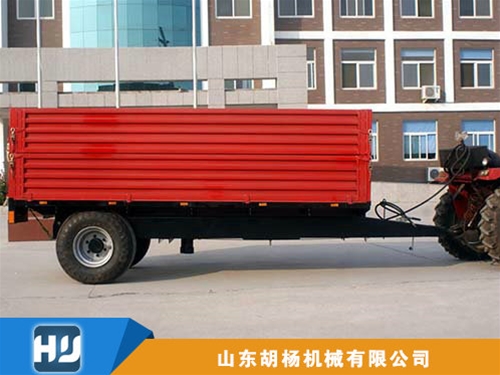 8T single axle trailer