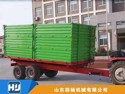 10T double axle trailer