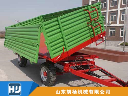 8T single axle trailer