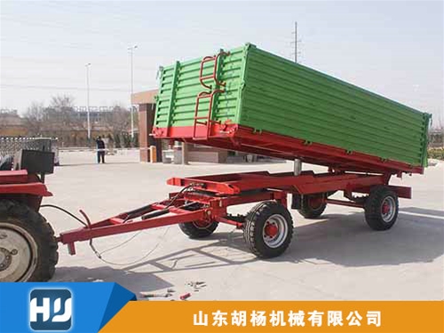 8T single axle trailer